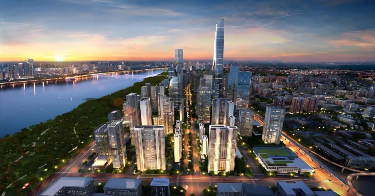 汉口沿江商务区武汉中信泰富建设项目